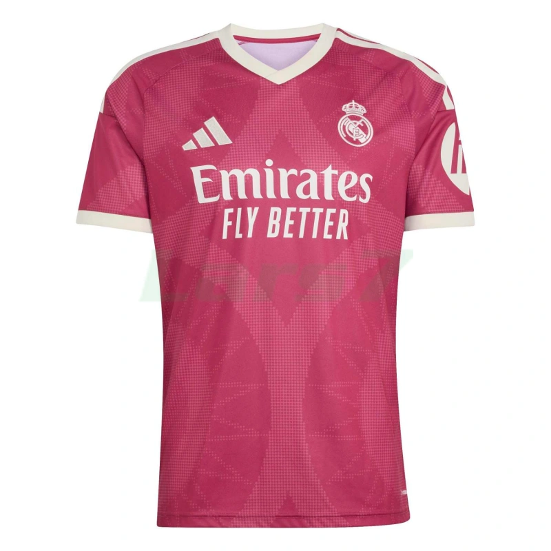 Camiseta Real Madrid  3ª Equipación 2026/2027 Rosa con Parche HP