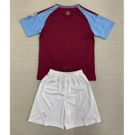 Camiseta Aston Villa 1ª Equipación 2024/2025 Niño Kit
