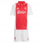 Camiseta Ajax de Ámsterdam 1ª Equipación 2024/2025 Niño Kit