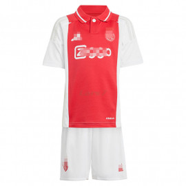 Camiseta Ajax de Ámsterdam 1ª Equipación 2024/2025 Niño Kit