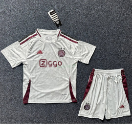 Camiseta Ajax de Ámsterdam 3ª Equipación 2024/2025 Niño Kit
