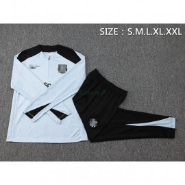 Sudadera De Entrenamiento Barcelona 2024/2025 Kit Azul Claro/Negro