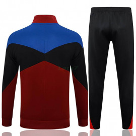 Chandal Barcelona 2024/2025 Niño Rojo/Negro