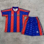 Camiseta Barcelona 1ª Equipación Retro 1996/97 Niño Kit