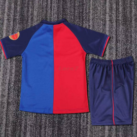 Camiseta Barcelona 1ª Equipación Retro 1999/2000 Niño Kit