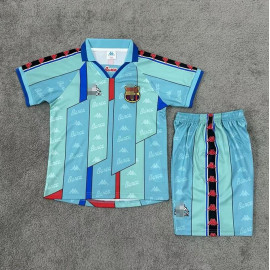 Camiseta Barcelona 2ª Equipación Retro 1996/97 Niño Kit