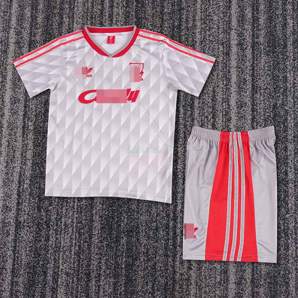 Camiseta Liverpool 2ª Equipación Retro 89/91 Niño Kit