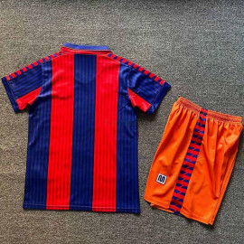 Camiseta Barcelona 1ª Equipación Retro 1991/92 Niño Kit