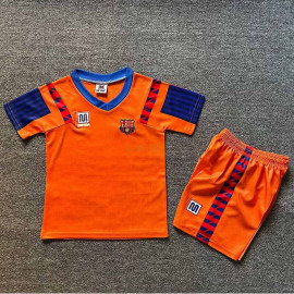 Camiseta Barcelona 2ª Equipación Retro 1991/92 Niño Kit