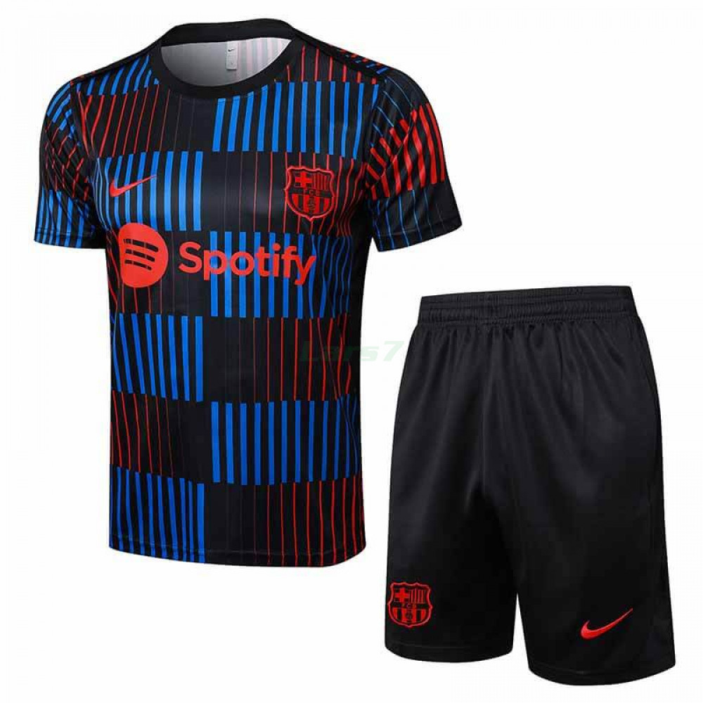 Camiseta de Entrenamiento Barcelona 2024/2025 Kit Negro/Azul