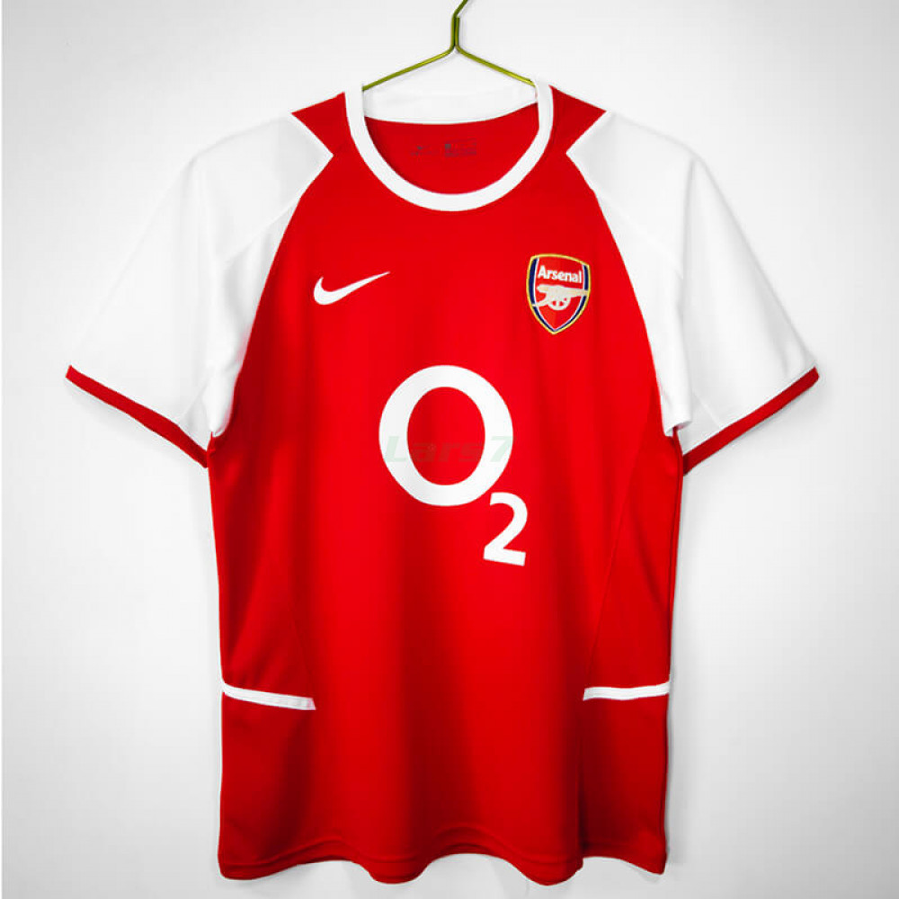 Camiseta Arsenal 1ª Equipación Retro 03/04