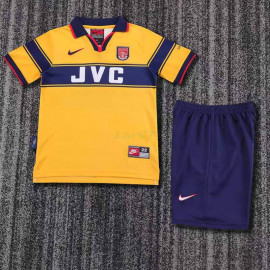 Camiseta Arsenal 2ª Equipación Retro 1997/99 Niño Kit