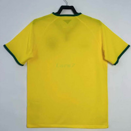 Camiseta Brasil 1ª Equipación Retro 2014