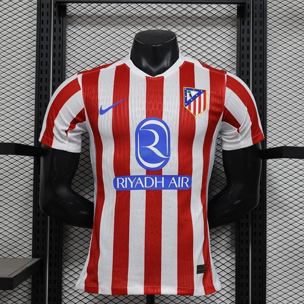 Camiseta Atlético de Madrid 2025/2026 Rojo/Blanco (EDICIÓN JUGADOR)