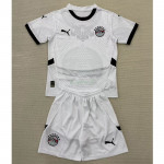 Camiseta Egipto 2ª Equipación 2025 Niño Kit Blanco