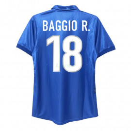 Camiseta BAGGIO R.18 Italia 1ª Equipación Retro 1998