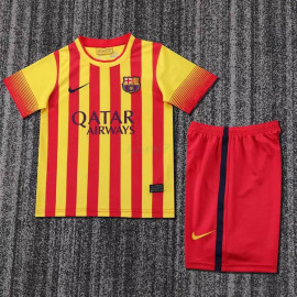 Camiseta Barcelona 2ª Equipación Retro 13/14 Niño Kit