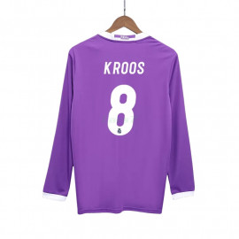 Camiseta KROOS 8 Real Madrid 2ª Equipación Retro 2016/17 ML