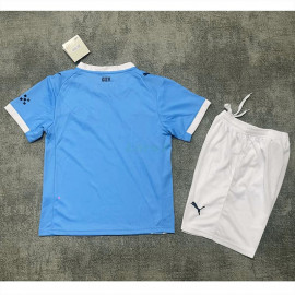 Camiseta Manchester City 1ª Equipación 2025/2026 Niño Kit Azul 