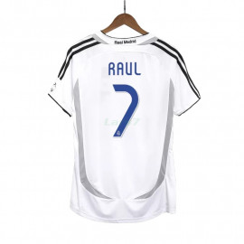 Camiseta RAUL 7 Real Madrid 1ª Equipación Retro 2006/07