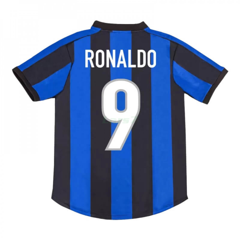 Camiseta RONALDO 9 Inter de Milán 1ª Equipación Retro 1999/00