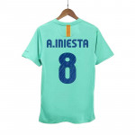 Camiseta A.INIESTA 8 Barcelona 2ª Equipación Retro 2010/11