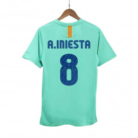 Camiseta A.INIESTA 8 Barcelona 2ª Equipación Retro 2010/11