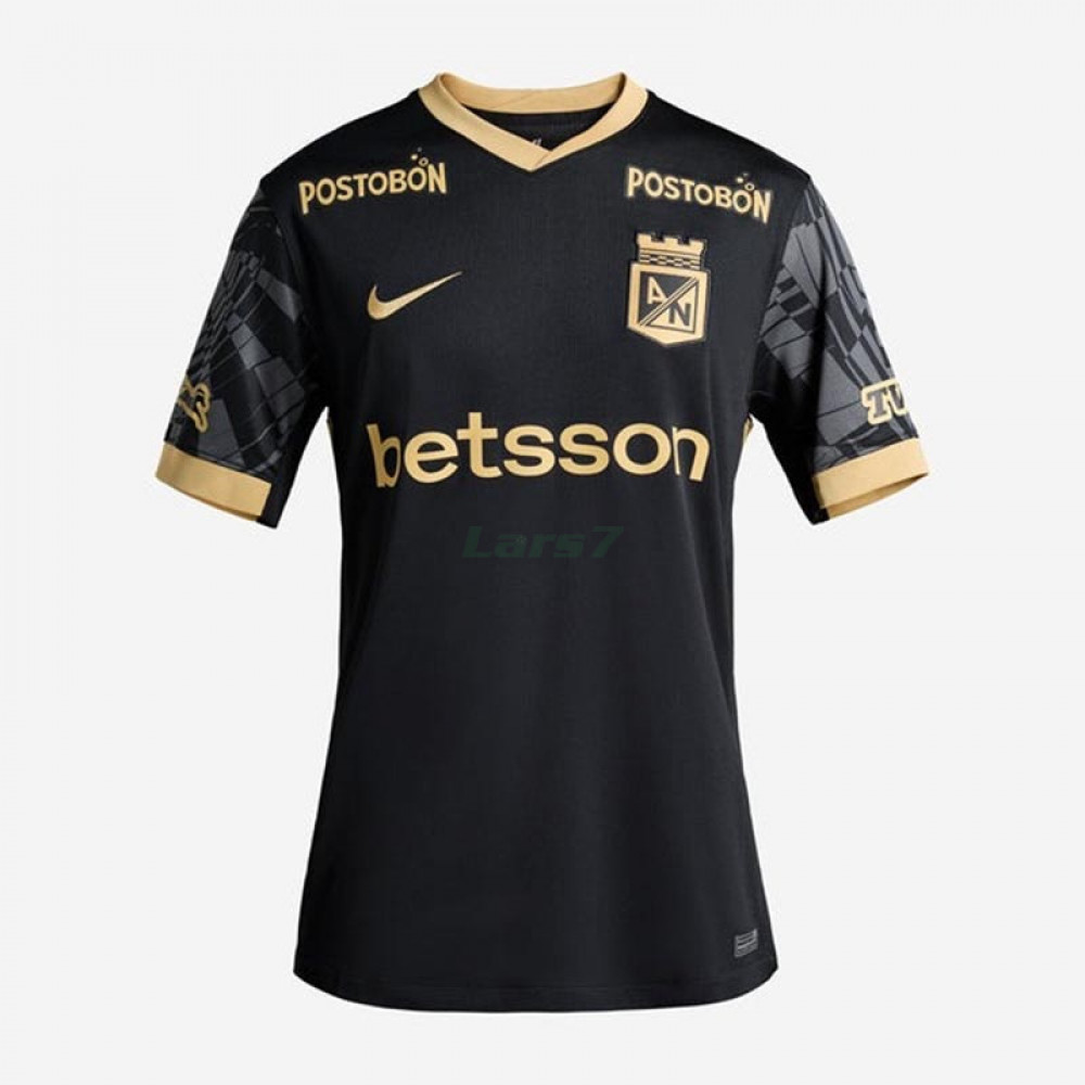 Camiseta Atlético Nacional 2ª Equipación 2025/2026 Negro
