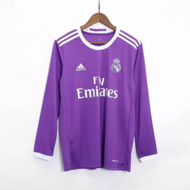 Camiseta BENZEMA 9 Real Madrid 2ª Equipación Retro 2016/17 ML