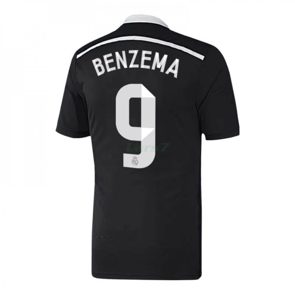 Camiseta BENZEMA 9 Real Madrid 3ª Equipación Retro 2014/15