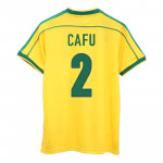 Camiseta CAFU 2 Brasil 1ª Equipación Retro 1998