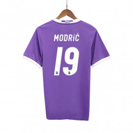 Camiseta MODRIĆ 19 Real Madrid 2ª Equipación Retro 2016/17