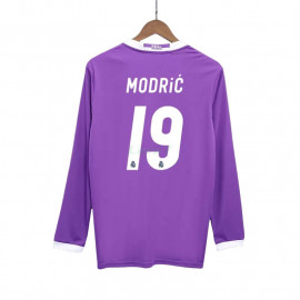 Camiseta MODRIĆ 19 Real Madrid 2ª Equipación Retro 2016/17 ML
