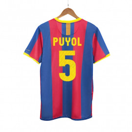 Camiseta PUYOL 5 Barcelona 1ª Equipación Retro 2010/11