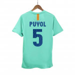 Camiseta PUYOL 5 Barcelona 2ª Equipación Retro 2010/11