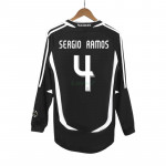 Camiseta SERGIO RAMOS 4 Real Madrid 2ª Equipación Retro 2006/07 ML