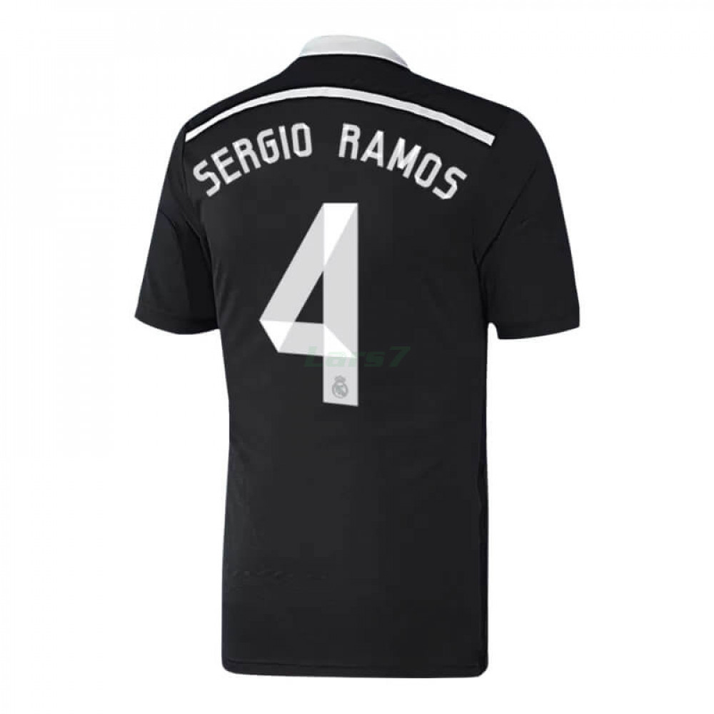 Camiseta SERGIO RAMOS 4 Real Madrid 3ª Equipación Retro 2014/15