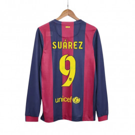 Camiseta SUÁREZ 9 Barcelona 1ª Equipación Retro 2014/15 ML