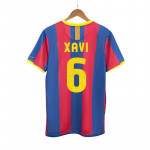 Camiseta XAVI 6 Barcelona 1ª Equipación Retro 2010/11