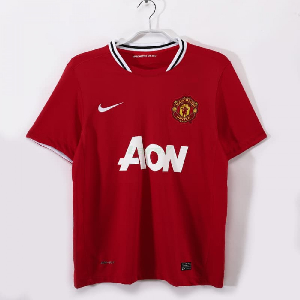Camiseta Manchester United 1ª Equipación Retro 2011/12 Rojo