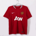Camiseta Manchester United 1ª Equipación Retro 2011/12 Rojo