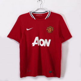 Camiseta Manchester United 1ª Equipación Retro 2011/12 Rojo