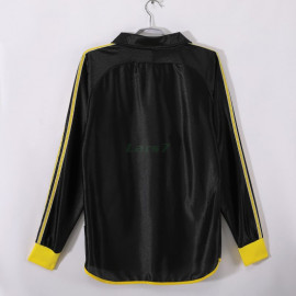 Camiseta Real Madrid 2ª Equipación Retro 1999/01 ML Negro