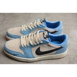 Air Jordan 1 Corte Bajo &quot;UNC&quot; Azul