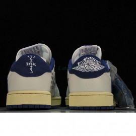 Air Jordan 1 Retro Low OG Blanco&amp;Azul