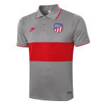 Polo Atlético de Madrid 2019/2020 Gris/Rojo