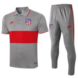Polo Atlético de Madrid 2019/2020 Gris/Rojo