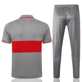 Polo Atlético de Madrid 2019/2020 Gris/Rojo