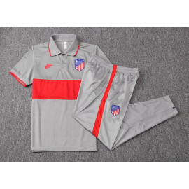 Polo Atlético de Madrid 2019/2020 Gris/Rojo