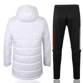 Chandal Acolchada Bayern Munich 2020/2021 Con Capucha Blanco